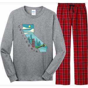 California San Francisco View Long Sleeve Pajama Set