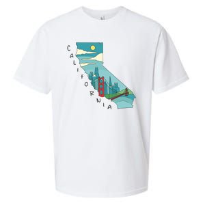 California San Francisco View Sueded Cloud Jersey T-Shirt