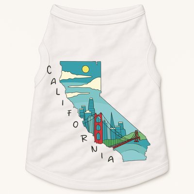 California San Francisco View Doggie Tank