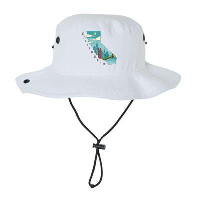 California San Francisco View Legacy Cool Fit Booney Bucket Hat