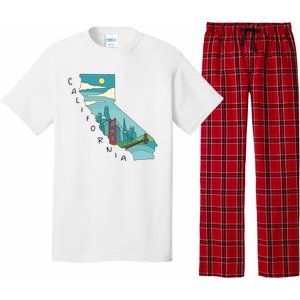 California San Francisco View Pajama Set