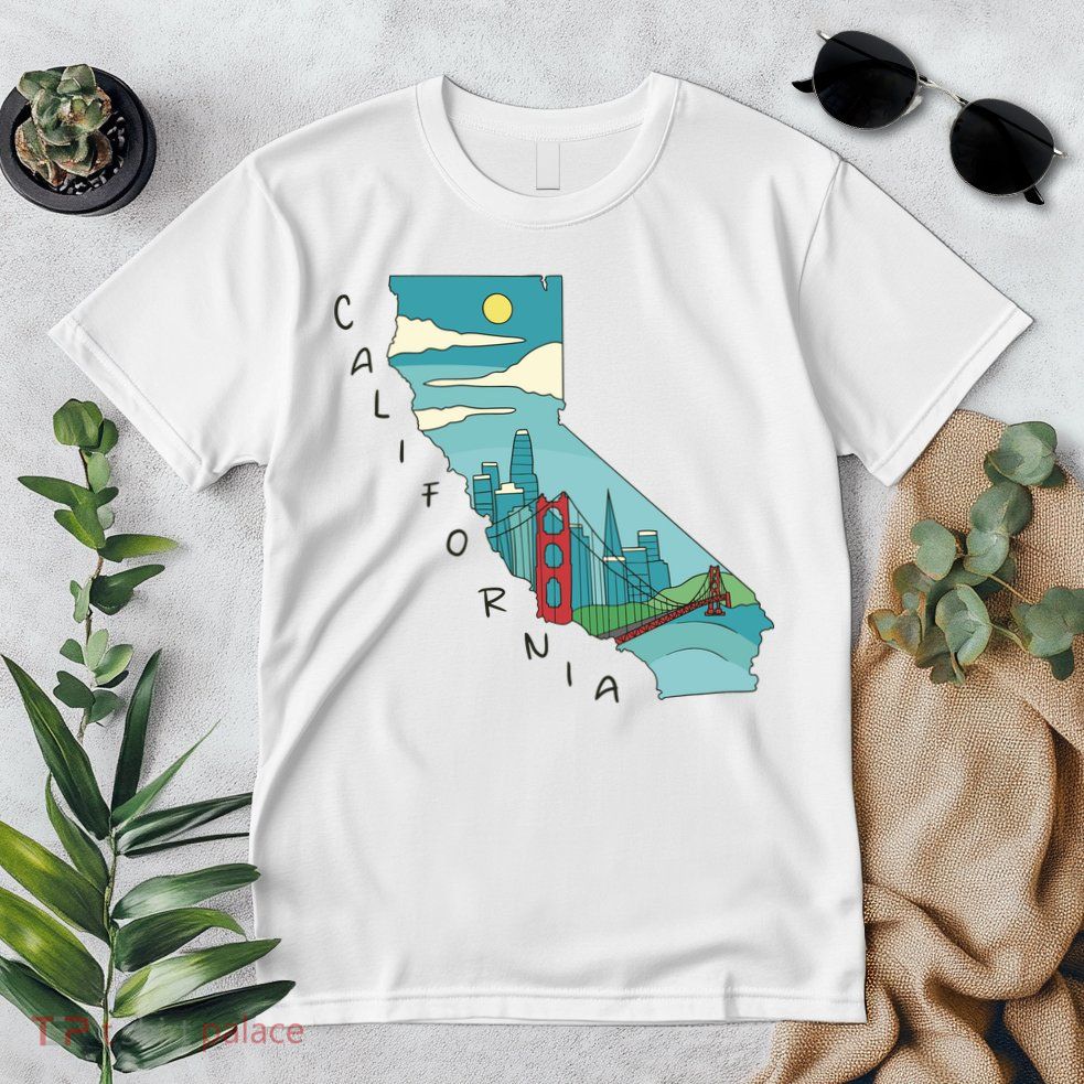 California San Francisco View Premium T-Shirt