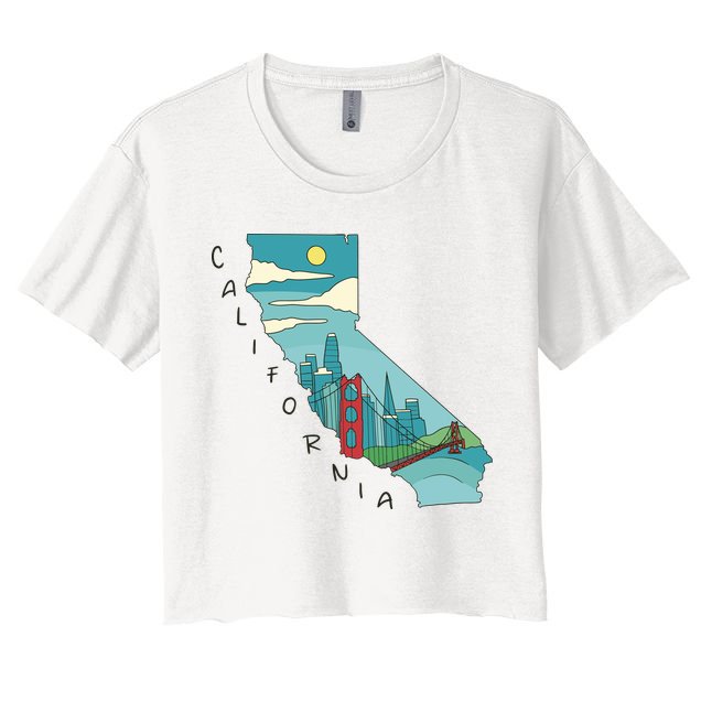 California San Francisco View Crop Top