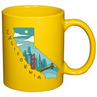 California San Francisco View 11oz C Handle Ceramic Mug