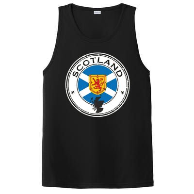 Cool Scotland Flag PosiCharge Competitor Tank