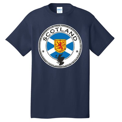 Cool Scotland Flag Tall T-Shirt