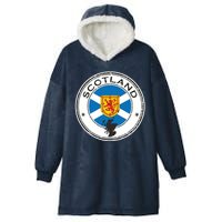 Cool Scotland Flag Hooded Wearable Blanket