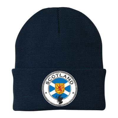 Cool Scotland Flag Knit Cap Winter Beanie