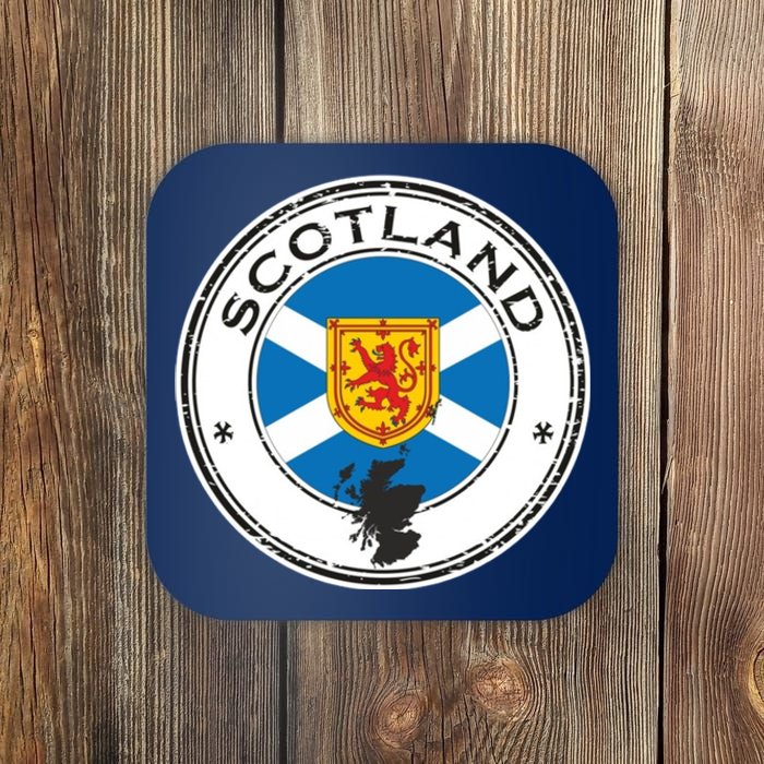 Cool Scotland Flag Coaster