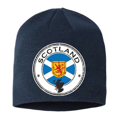 Cool Scotland Flag Sustainable Beanie