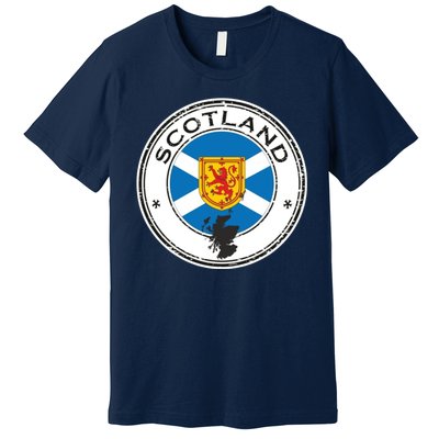 Cool Scotland Flag Premium T-Shirt