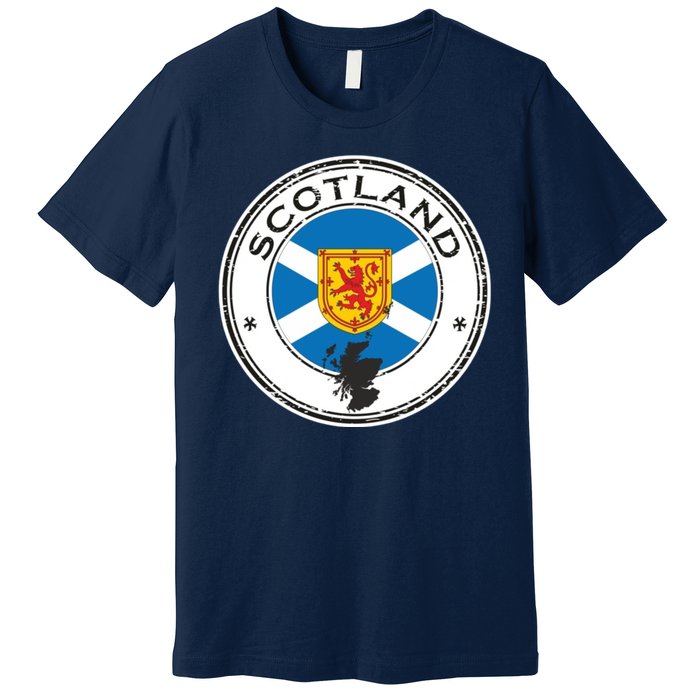 Cool Scotland Flag Premium T-Shirt