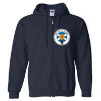 Cool Scotland Flag Full Zip Hoodie