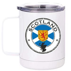 Cool Scotland Flag 12 oz Stainless Steel Tumbler Cup