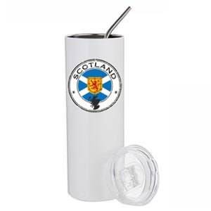 Cool Scotland Flag Stainless Steel Tumbler