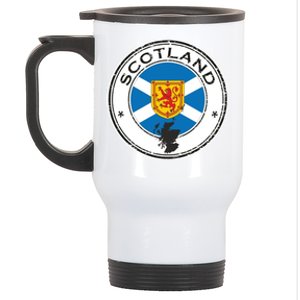 Cool Scotland Flag Stainless Steel Travel Mug