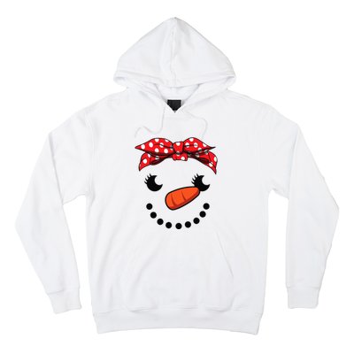 Cutest Snowman Face Christmas Costume Xmas Hoodie