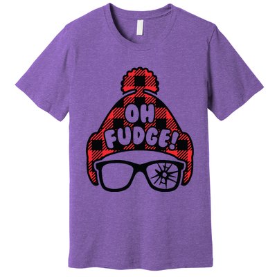 Christmas Sweatshirt Funny Christmas Oh Fudge Premium T-Shirt