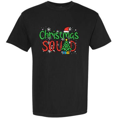 Christmas Squad Family Xmas Crew  Wo Boy Girls Kid Garment-Dyed Heavyweight T-Shirt