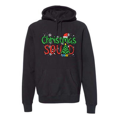 Christmas Squad Family Xmas Crew  Wo Boy Girls Kid Premium Hoodie