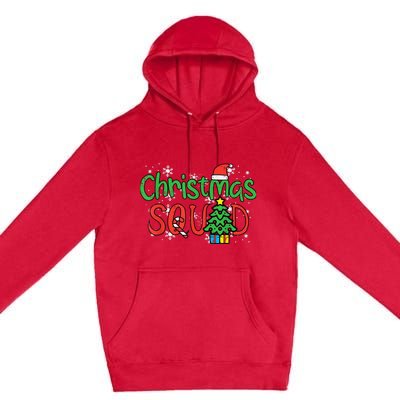 Christmas Squad Family Xmas Crew  Wo Boy Girls Kid Premium Pullover Hoodie