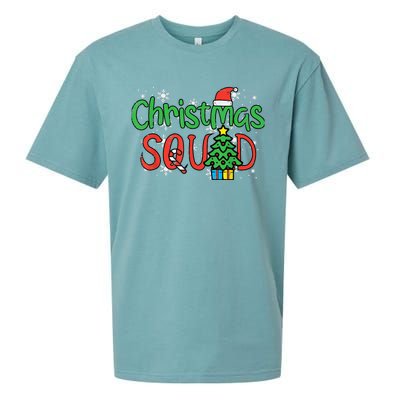 Christmas Squad Family Xmas Crew  Wo Boy Girls Kid Sueded Cloud Jersey T-Shirt