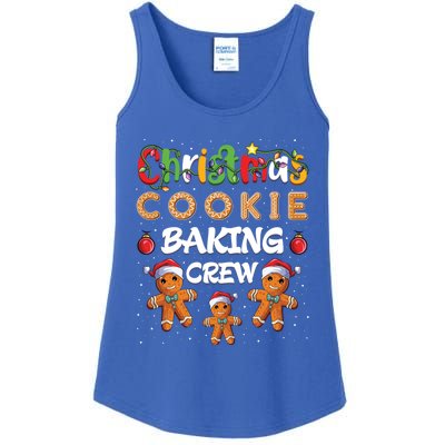 Christmas Santa Family Gingerbread Team Cookie Baking Crew Cool Gift Ladies Essential Tank