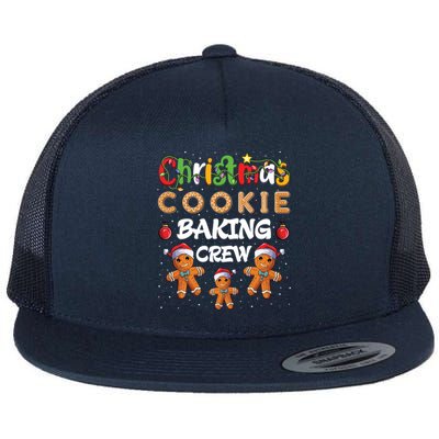 Christmas Santa Family Gingerbread Team Cookie Baking Crew Cool Gift Flat Bill Trucker Hat