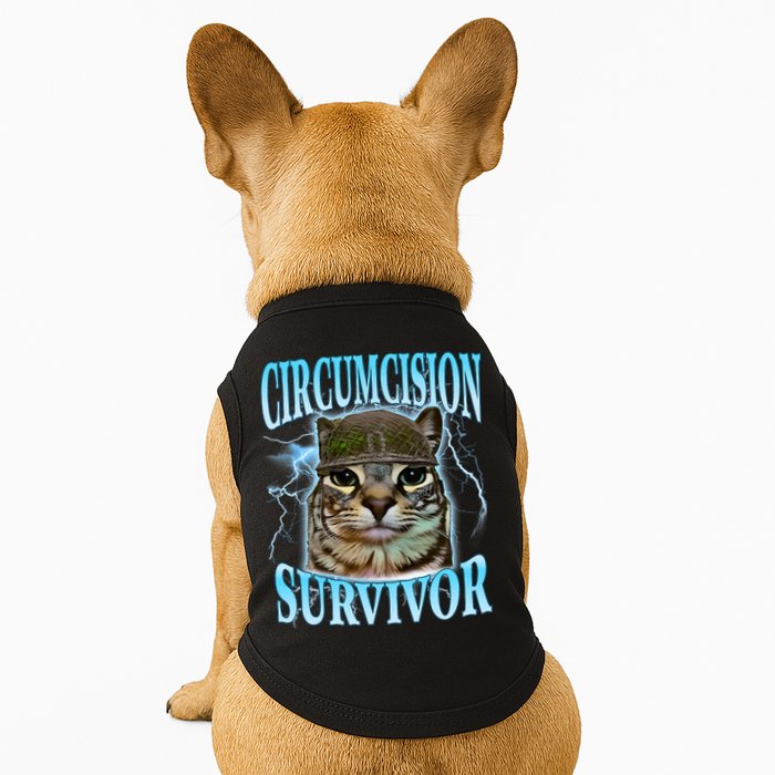 Circumcision Survivor Funny Oddly Specific Cat Meme Cats Doggie Tank
