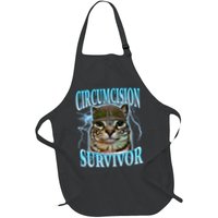 Circumcision Survivor Funny Oddly Specific Cat Meme Cats Apron