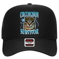 Circumcision Survivor Funny Oddly Specific Cat Meme Cats Hat