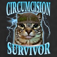 Circumcision Survivor Funny Oddly Specific Cat Meme Cats Hat