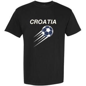 Croatia Soccer Football Croatian Garment-Dyed Heavyweight T-Shirt