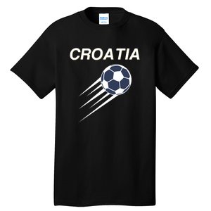 Croatia Soccer Football Croatian Tall T-Shirt