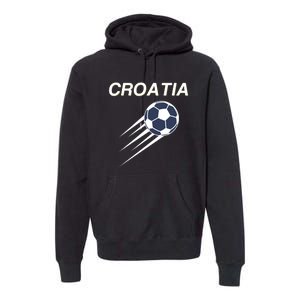 Croatia Soccer Football Croatian Premium Hoodie