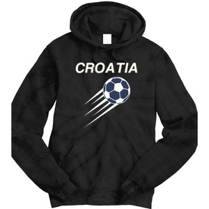 Croatia Soccer Football Croatian Tie Dye Hoodie