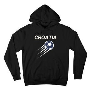 Croatia Soccer Football Croatian Tall Hoodie