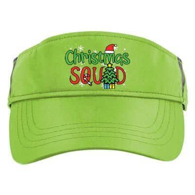 Christmas Squad Family Xmas Crew Women Boy Girls Kids Adult Drive Performance Visor