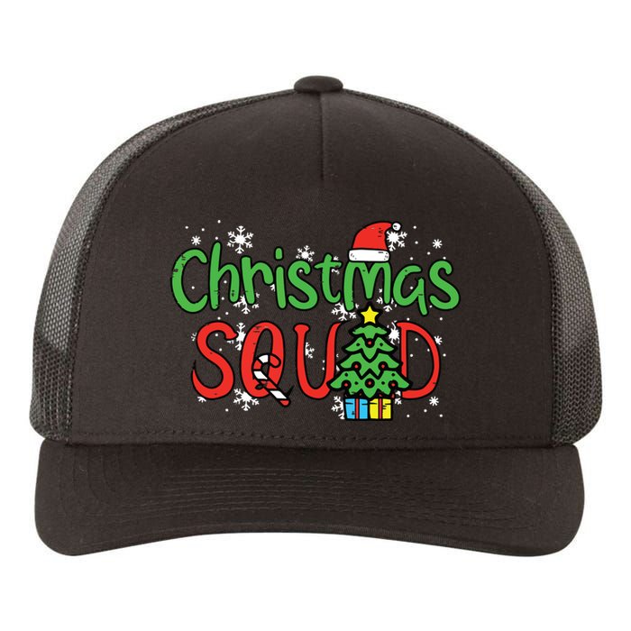 Christmas Squad Family Xmas Crew Women Boy Girls Kids Yupoong Adult 5-Panel Trucker Hat