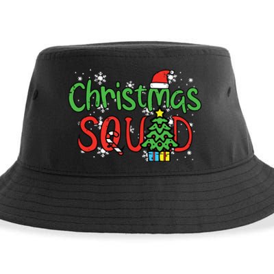 Christmas Squad Family Xmas Crew Women Boy Girls Kids Sustainable Bucket Hat