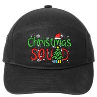 Christmas Squad Family Xmas Crew Women Boy Girls Kids 7-Panel Snapback Hat