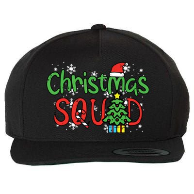 Christmas Squad Family Xmas Crew Women Boy Girls Kids Wool Snapback Cap