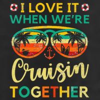 Cruise Ship Family Friends Matching Vacation  7 Panel Mesh Trucker Snapback Hat