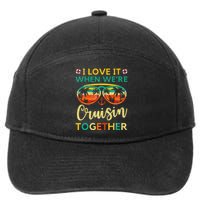 Cruise Ship Family Friends Matching Vacation  7-Panel Snapback Hat