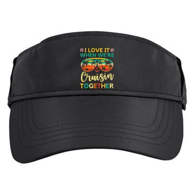 Cruise Ship Family Friends Matching Vacation  Adult Drive Performance Visor