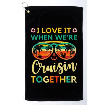 Cruise Ship Family Friends Matching Vacation  Golf Towel