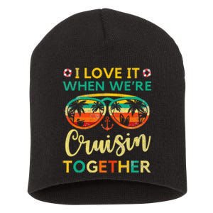 Cruise Ship Family Friends Matching Vacation  Short Acrylic Beanie