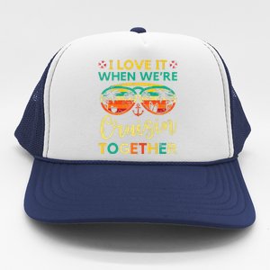 Cruise Ship Family Friends Matching Vacation  Trucker Hat