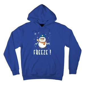 Cop Snow Freeze Police Navidad Police Police Officer Gift Hoodie