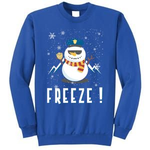 Cop Snow Freeze Police Navidad Police Police Officer Gift Sweatshirt